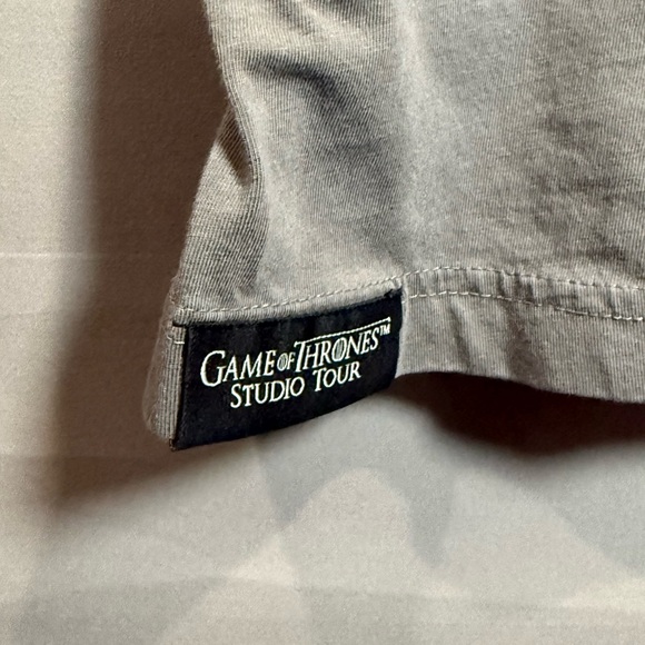 Men’s‎ Game of Thrones Studio Tour Tshirt, Size XL - Picture 5 of 7